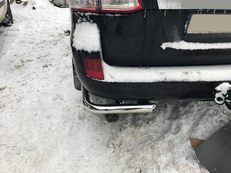 Купить Задние уголки AK003 (2 шт, нерж) для Toyota Land Cruiser 200