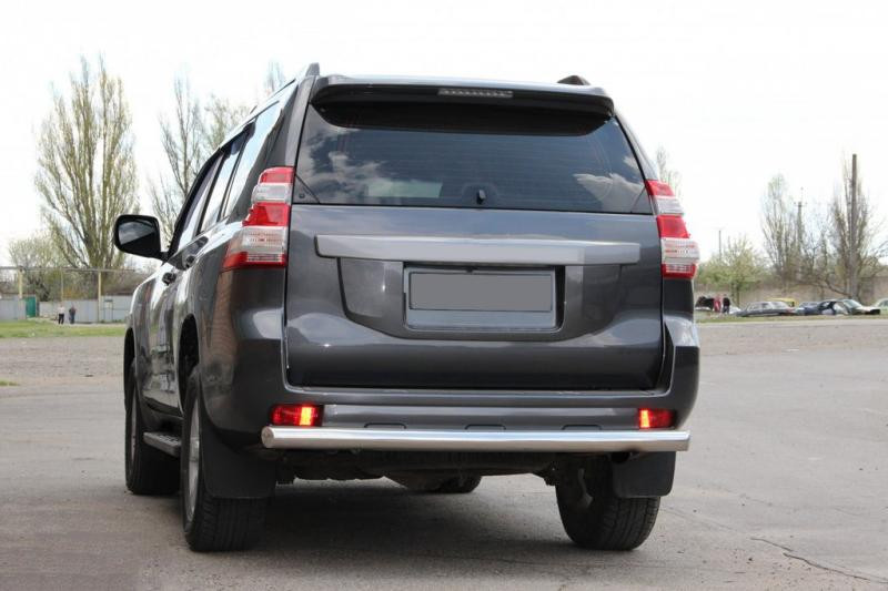 Купить Задняя дуга AK002 (нерж) для Toyota Land Cruiser Prado 150