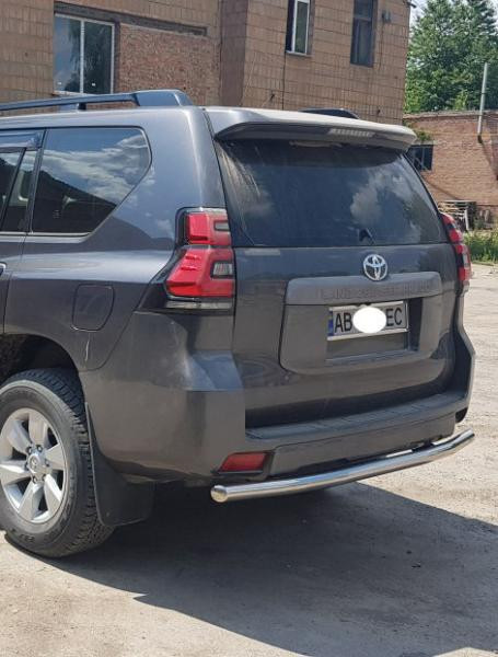 Купить Задняя дуга AK002 (нерж) для Toyota Land Cruiser Prado 150