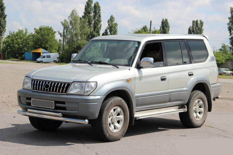 Купить Передняя дуга ST014 (нерж.) для Toyota Land Cruiser 90 Prado