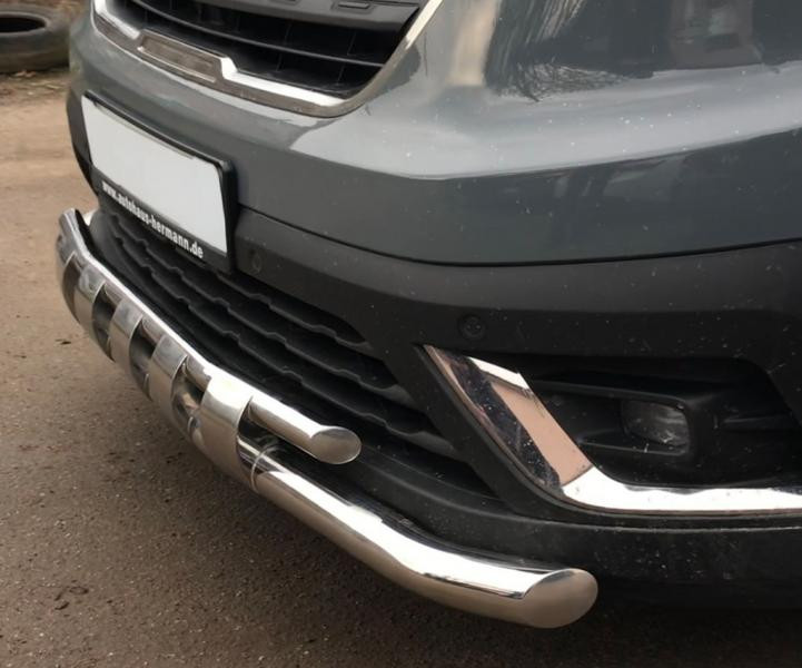 Купити Передній вус Shark ST015 (2021-2025, нерж) для Renault Trafic 2015- рр