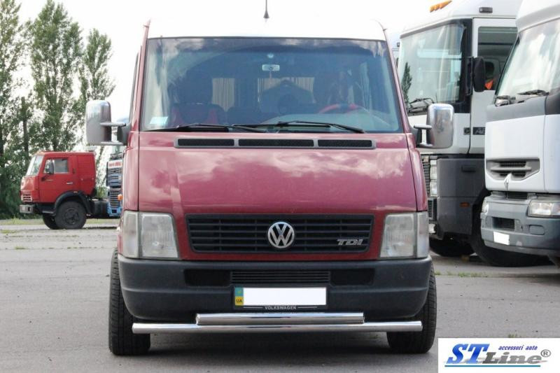 Купити Передній захист ST014 (нерж) для Volkswagen LT 1995-2006 рр