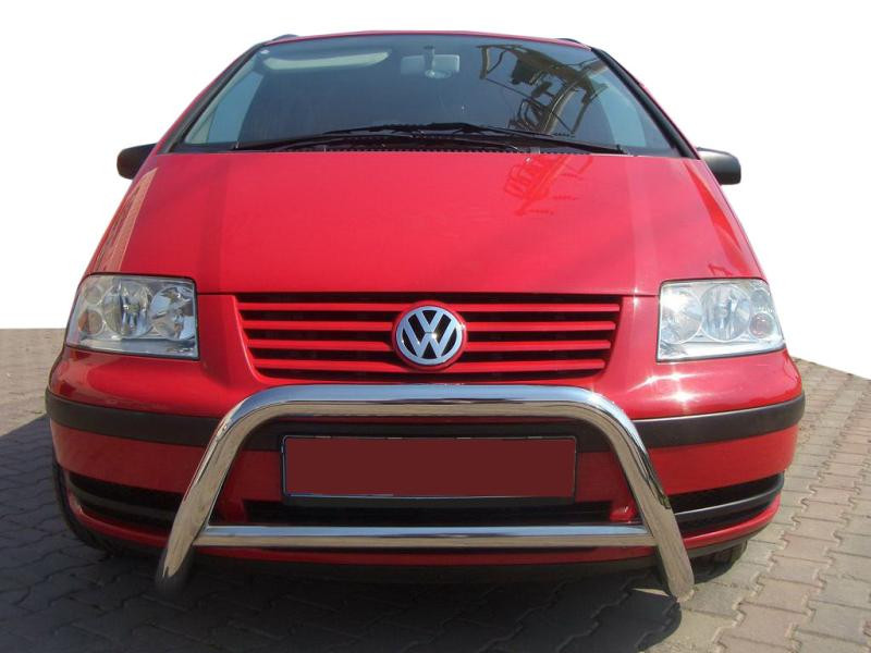 Купити Кенгурятник WT005 (нерж) для Volkswagen Sharan 1995-2010 рр