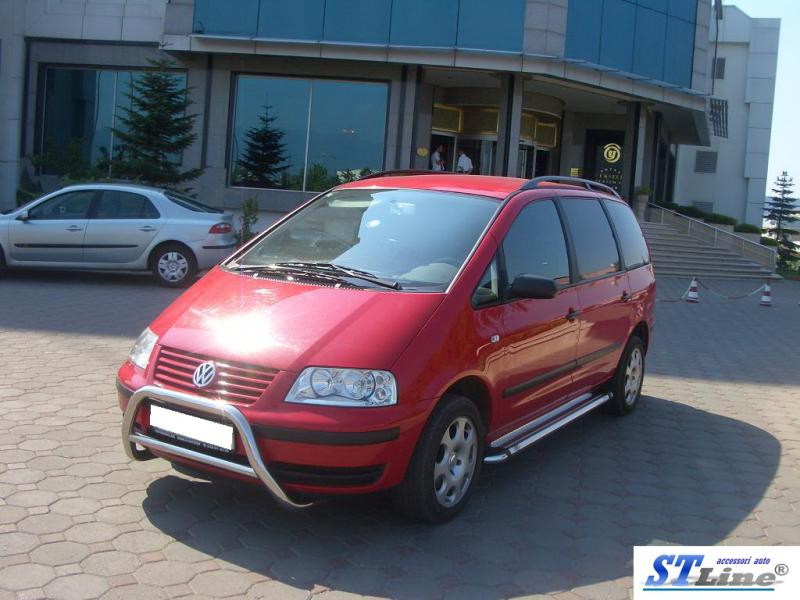 Купити Кенгурятник WT005 (нерж) для Volkswagen Sharan 1995-2010 рр
