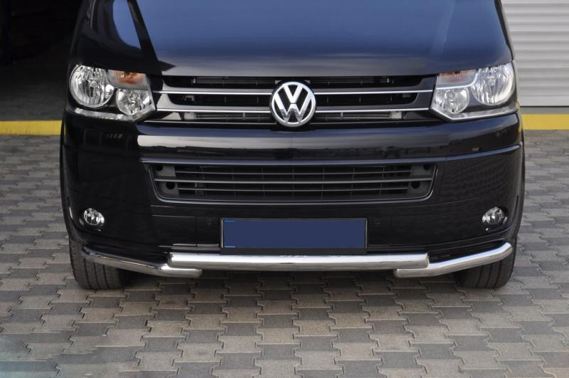 Купити Нижня губа ST009 Greyder (нерж) для Volkswagen T5 2010-2015 рр