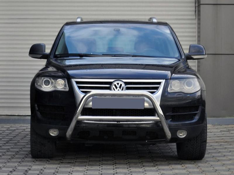 Купити Кенгурятник WT005 Colt (нерж) для Volkswagen Touareg 2002-2010 рр
