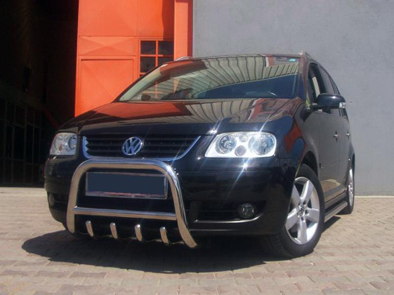 Купити Кенгурятник QT006 (нерж) для Volkswagen Touran 2003-2010 рр