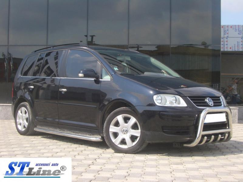 Купити Кенгурятник QT006 (нерж) для Volkswagen Touran 2003-2010 рр