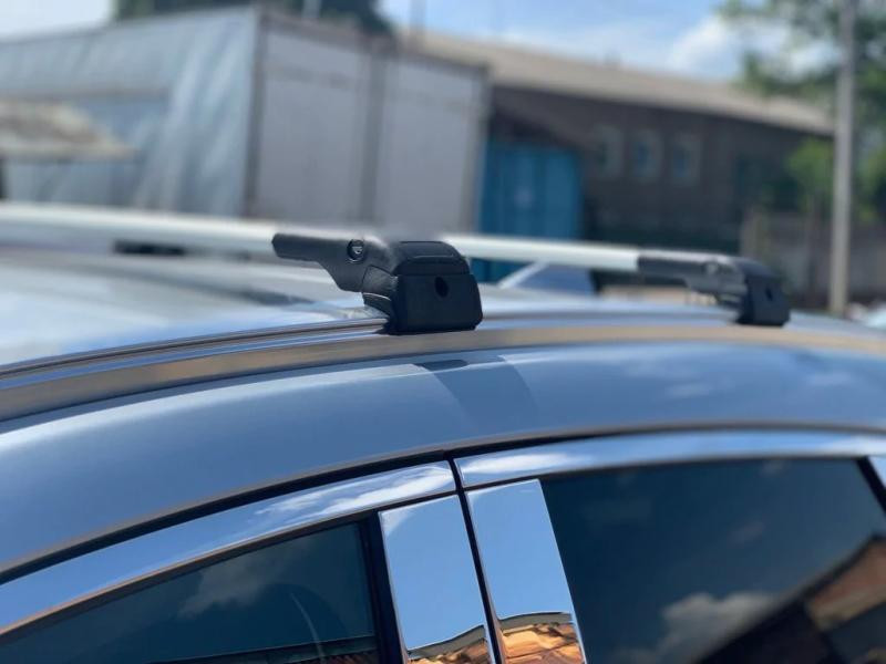 Купить Багажник (поперечины) на интегрированные рейлинги Wingbar V2 (2 шт) Серый для Volkswagen Touareg 2018- гг