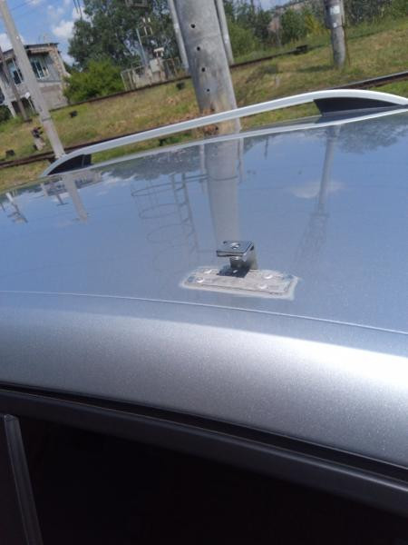 Купить Рейлинги Skyport (серый мат) для Renault Captur 2013-2019 гг