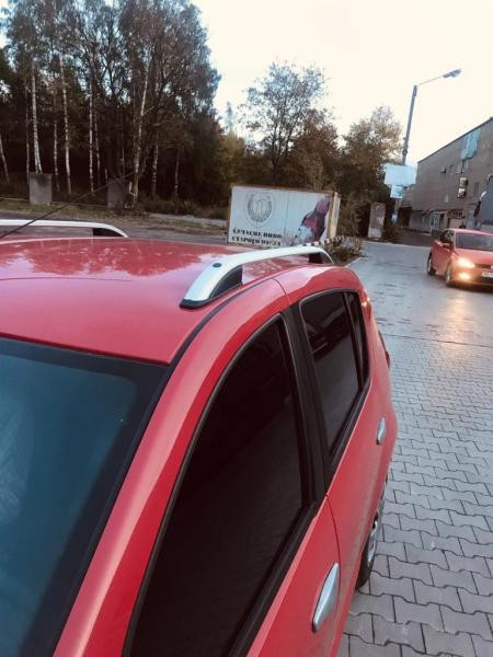 Купить Рейлинги Skyport (серый мат) для Renault Captur 2013-2019 гг