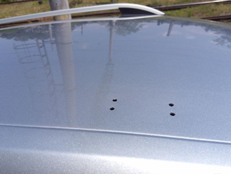 Купить Рейлинги Skyport (серый мат) для Renault Captur 2013-2019 гг