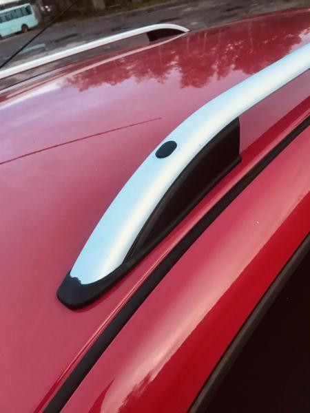 Купить Рейлинги Skyport (серый мат) для Renault Captur 2013-2019 гг