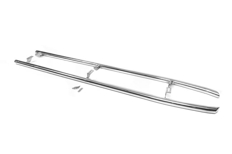 Купити Захист бічного порогу BB004 (2 шт., нерж.) для Toyota Land Cruiser 200