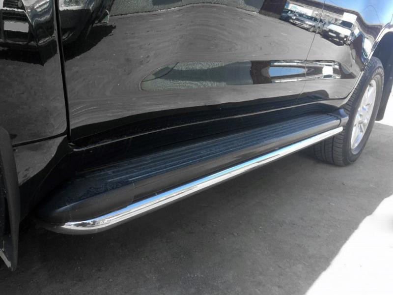 Купити Захист бічного порогу BB004 (2 шт., нерж.) для Toyota Land Cruiser 200