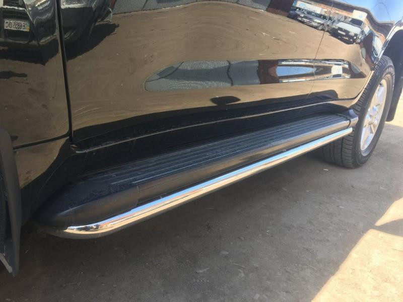 Купити Захист бічного порогу BB004 (2 шт., нерж.) для Toyota Land Cruiser 200