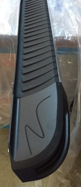 Купити Бокові пороги Maya V1 (2 шт., алюміній) для Suzuki SX4 S-Cross 2013-2016рр