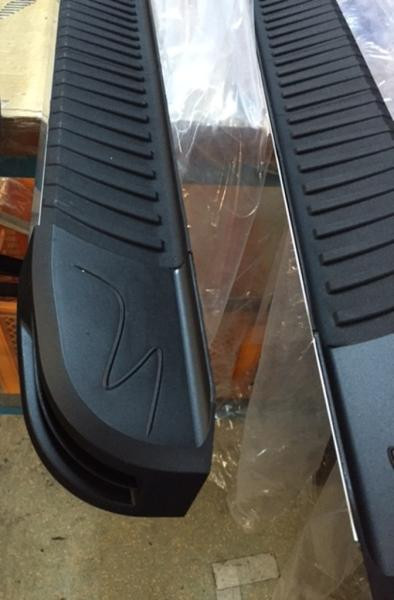 Купити Бокові пороги Maya V1 (2 шт., алюміній) для Suzuki SX4 S-Cross 2013-2016рр