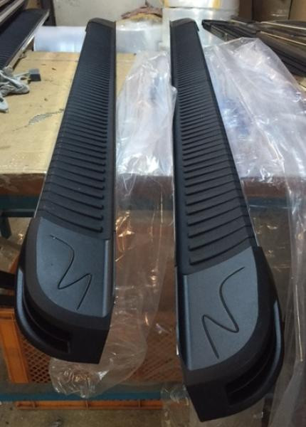 Купити Бокові пороги Maya V1 (2 шт., алюміній) для Suzuki SX4 S-Cross 2013-2016рр