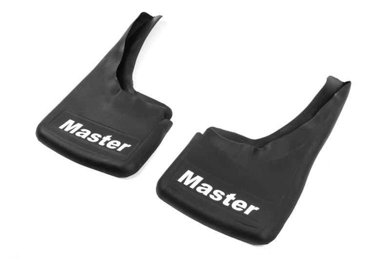 Купить Брызговики Premium с углублением (2 шт, резина) для Renault Master 2011-2023 гг