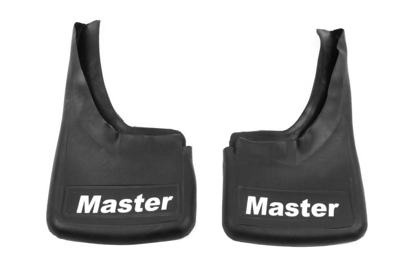 Купить Брызговики Premium с углублением (2 шт, резина) для Renault Master 2011-2023 гг