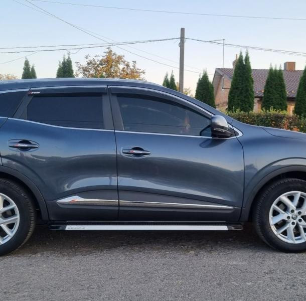 Купити Бокові пороги Maya V1 (2 шт., алюміній) для Renault Kadjar