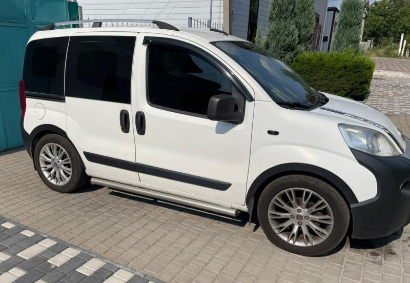 Купить Накладки на арки (4 шт, черные) 1 боковая дверь, ABS-пластик для Fiat Fiorino/Qubo