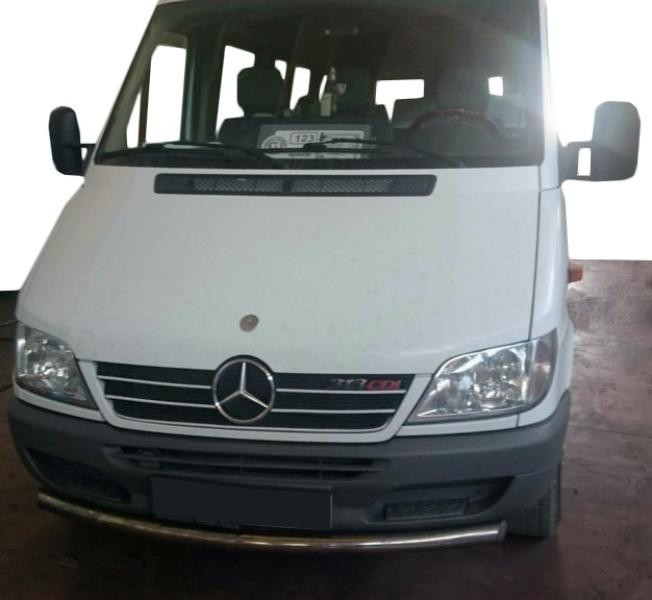 Купить Передний ус ST008 (нерж.) для Mercedes Sprinter W901/902/903/904/905 1995-2006 гг