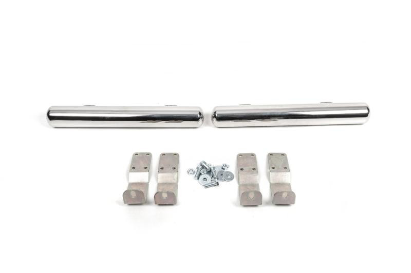 Купити Бічні труби за заднім колесом (2 шт., нерж) Довга база для Volkswagen LT 1995-2006 рр