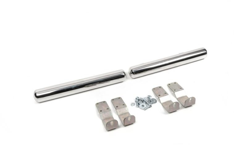 Купити Бічні труби за заднім колесом (2 шт., нерж) Коротка база для Volkswagen LT 1995-2006 рр