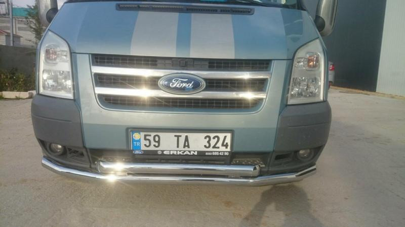 Купити Передній вус ST014 (2006-2014, нерж.) для Ford Transit рр