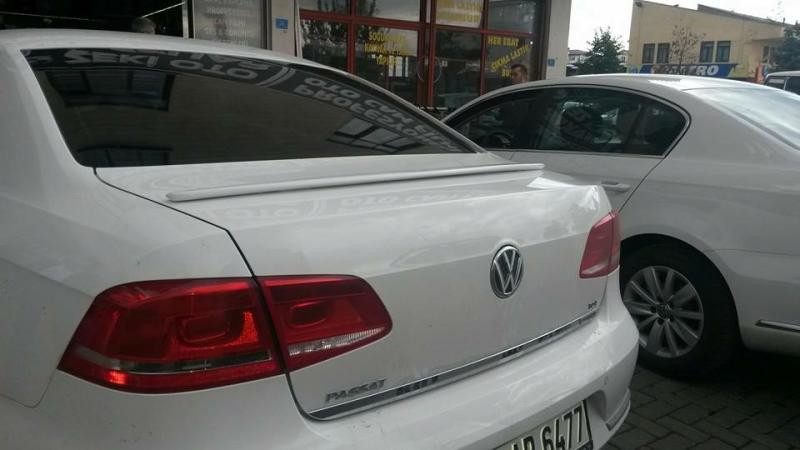 Купити Спойлер Meliset (під фарбування, для EU) для Volkswagen Passat B7 2012-2015 рр