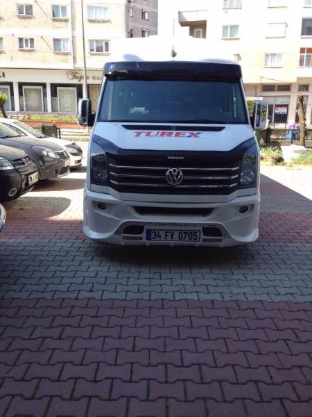 Купити Передній бампер 2012-2025 (Sport-3, під фарбування) для Volkswagen Crafter рр