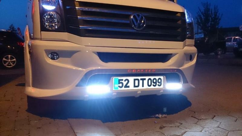 Купити Передній бампер 2012-2025 (Sport-3, під фарбування) для Volkswagen Crafter рр