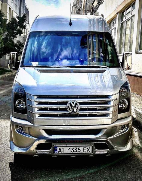 Купити Передній бампер 2012-2025 (Sport-3, під фарбування) для Volkswagen Crafter рр
