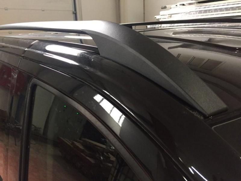 Купить Рейлинги черные ELITE (пласт. ножки) Короткая база (SHORT) для Mercedes Vito/V-class W447 2014- гг