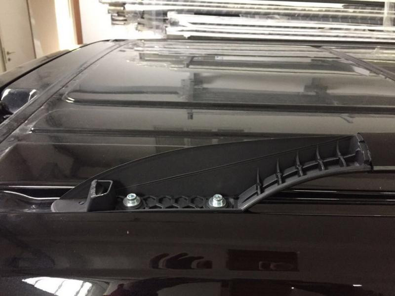 Купить Рейлинги черные ELITE (пласт. ножки) Длинная база (EXTRALONG) для Mercedes Vito/V-class W447 2014- гг