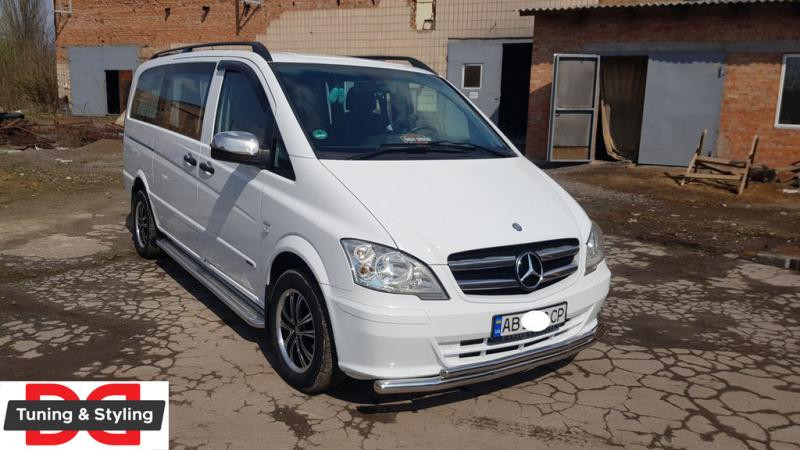 Купити Нижня Губа ST014 (нерж) 2004-2010, 51 -2025 42мм для Mercedes Vito W639 рр