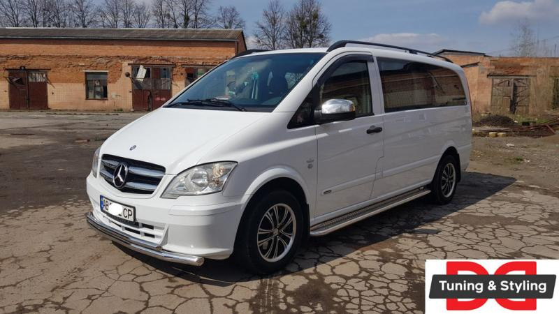 Купити Нижня Губа ST014 (нерж) 2004-2010, 51 -2025 42мм для Mercedes Vito W639 рр