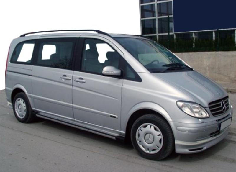 Купить Накладка на бампер BRB V1 (под покраску) 2010-2015 год для Mercedes Vito W639