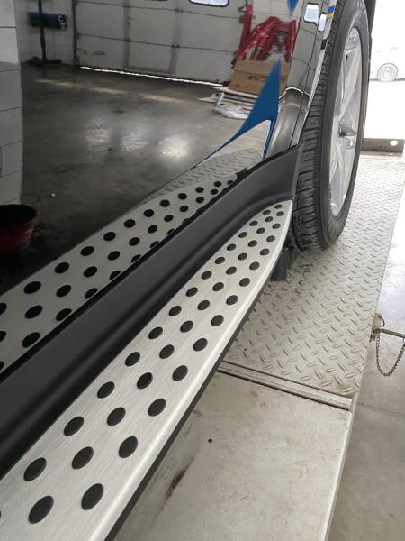 Купить Боковые пороги Оригинальный дизайн для Mercedes GL сlass X164