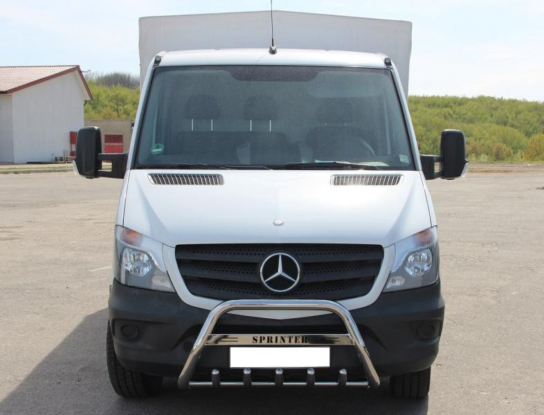 Купити Кенгурятник WT003 (нерж.) 60мм, з написом для Mercedes Sprinter W906 2006-2018 рр