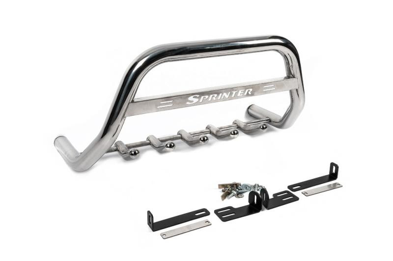 Купити Кенгурятник WT003 (нерж.) 60мм, без напису для Mercedes Sprinter W906 2006-2018 рр