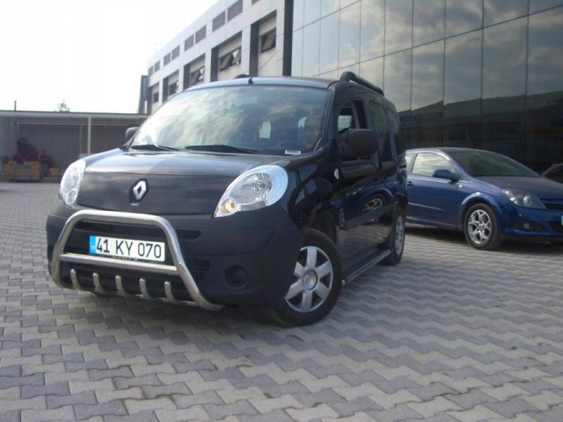 Купити Кенгурятник WT003/004 (нерж.) без напису, 51 мм для Renault Kangoo 2008-2020 рр