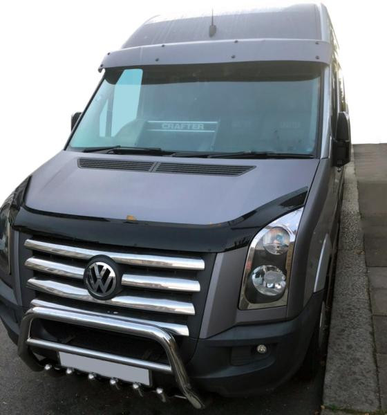 Купить Кенгурятник WT004 (нерж) 60мм, без надписи для Volkswagen Crafter 2006-2016 гг