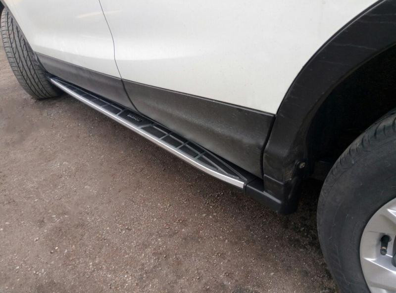 Купити Бокові пороги Оригінал V2 (2 шт) для Nissan Qashqai/Rogue Sport 2014-2021 рр