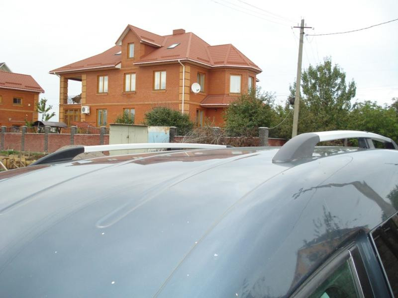 Купити Рейлінги хром Максі база, Пластикова ніжка для Volkswagen Caddy 2010-2015 рр