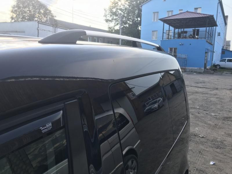 Купити Рейлінги хром Максі база, Металеві ніжки для Volkswagen Caddy 2010-2015 рр