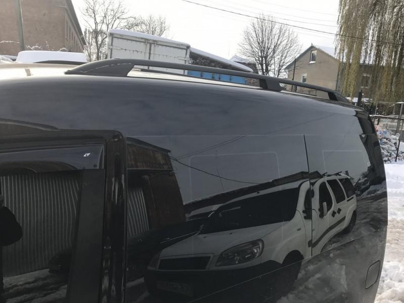 Купить Рейлинги Skyport BLACK Макси база для Volkswagen Caddy 2010-2015 гг