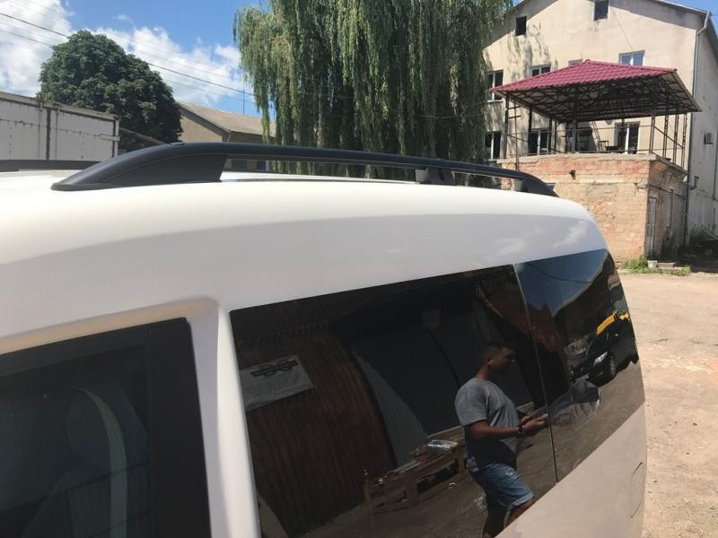 Купить Рейлинги Skyport BLACK Макси база для Volkswagen Caddy 2010-2015 гг